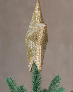 Balsam Hill All Over Beaded Star Christmas Tree Toppers Sale