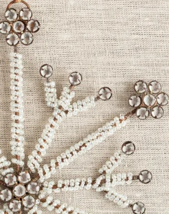 Balsam Hill Antiqued Snowflake Christmas Ornament Collection Sale