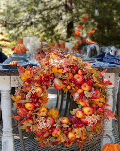 Balsam Hill Apple Spice Foliage Hot