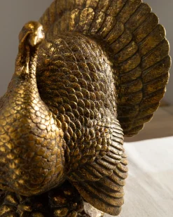 Balsam Hill Bronzed Tabletop Turkey Online