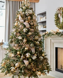 Balsam Hill Burnished Metals Ornament Collection Hot