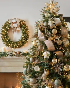 Balsam Hill Burnished Metals Ornament Collection Hot