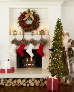 Balsam Hill Cableknit Stockings Outlet