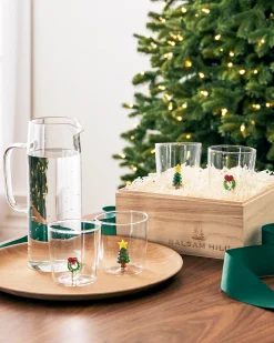 Balsam Hill Christmas Cheer Tumbler Gift Box Outlet