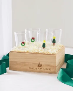 Balsam Hill Christmas Cheer Tumbler Gift Box Outlet