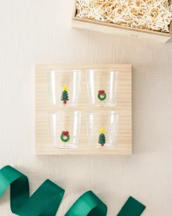 Balsam Hill Christmas Cheer Tumbler Gift Box Outlet