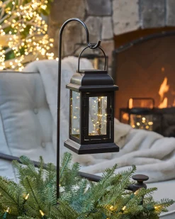 Balsam Hill Classic Lantern Solar Pathway Fairy Light Set