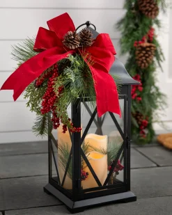 Balsam Hill Classic Lantern With Candle Hot