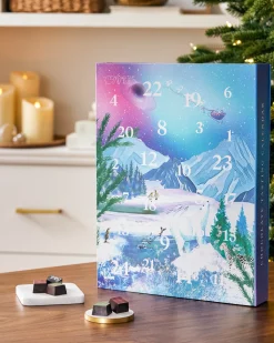 Balsam Hill Compartés Chocolate 24-Day Advent Calendar Discount