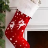 Balsam Hill Dashing Through The Snow Stockings Online