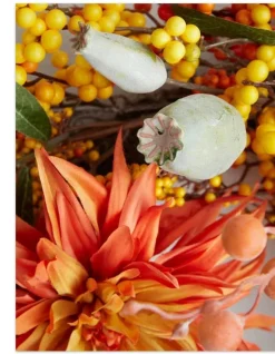 Balsam Hill Fall Berries & Blossoms Foliage
