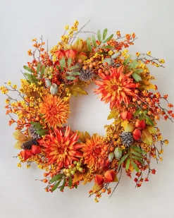 Balsam Hill Fall Berries & Blossoms Foliage