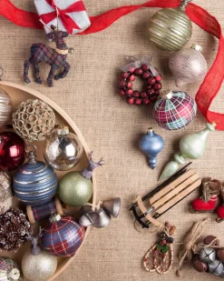 Balsam Hill Farmhouse Ornament Collection