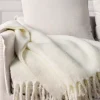 Balsam Hill Faux Mohair Throws Sale