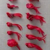 Balsam Hill Feathered Flock Christmas Ornament Collection New