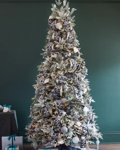 Balsam Hill French Blue Velvet Christmas Tree Ribbon Online