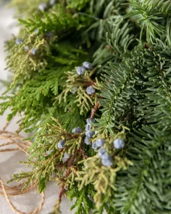 Balsam Hill Fresh Evergreens & Juniper Berry Foliage Outlet