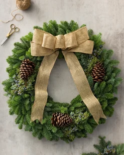 Balsam Hill Fresh Evergreens & Juniper Berry Foliage Outlet