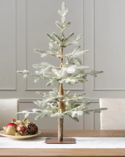 Balsam Hill Frosted Alpine Balsam Fir® Tabletop Trees New