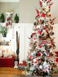 Balsam Hill Frosted Sugar Pine Trees New