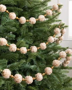 Balsam Hill Ice Crystal Beaded Christmas Tree Garlands