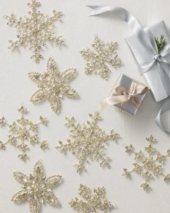 Balsam Hill Icy Elegance Christmas Ornament Collection Discount