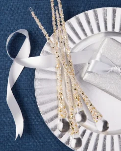 Balsam Hill Icy Teardrop Ornament Collection Discount