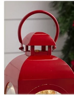 Balsam Hill Lanterns With Lighted Ornaments New