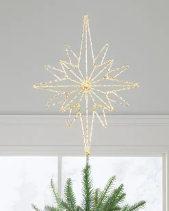 Balsam Hill Lit Bethlehem Star Christmas Tree Toppers Outlet