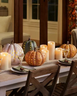Balsam Hill Lit Cut-Out Pumpkins Online