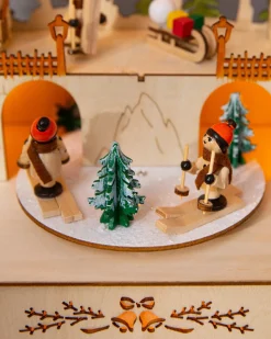 Balsam Hill Lit Wooden Animated Scenes Sale
