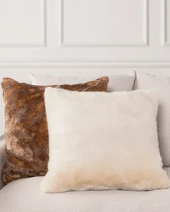 Balsam Hill Lodge Faux Fur Pillow Covers