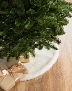Balsam Hill Lodge Faux Fur Tree Skirts Hot