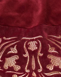 Balsam Hill Luxe Embroidered Velvet Tree Skirts Hot