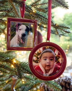 Balsam Hill Merry Memories Photo Frame Ornament Set Discount