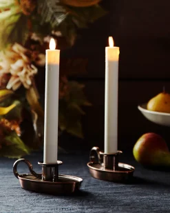 Balsam Hill Miracle Flame LED Chamberstick Candles Discount