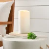 Balsam Hill Miracle Flame LED Outdoor Pillar Candles Clearance