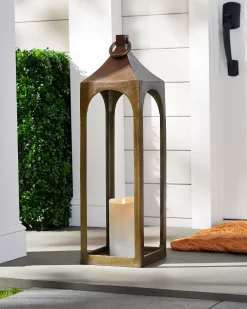 Balsam Hill Miracle Flame LED Outdoor Pillar Candles Clearance