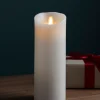 Balsam Hill Miracle Flame LED Wax Pillar Candles Sale