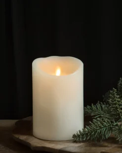 Balsam Hill Miracle Flame LED Wax Pillar Candles Sale
