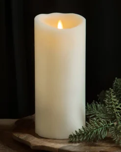 Balsam Hill Miracle Flame LED Wax Pillar Candles Sale