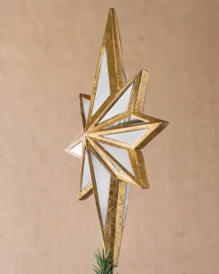 Balsam Hill Mirrored Star Christmas Tree Topper