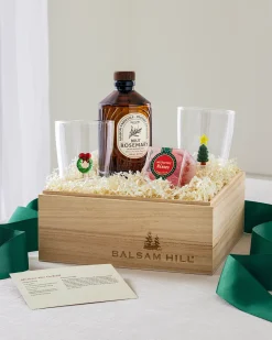 Balsam Hill Mistletoe Kiss Cocktail Gift Box Clearance