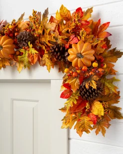 Balsam Hill Outdoor Autumn Traditions Foliage Online