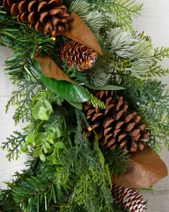Balsam Hill Outdoor Cedar Lodge Foliage Hot