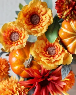 Balsam Hill Outdoor Dahlia Festival Foliage Clearance