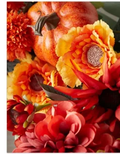 Balsam Hill Outdoor Dahlia Festival Foliage Clearance