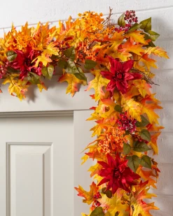 Balsam Hill Outdoor Harvest Bloom Foliage Clearance