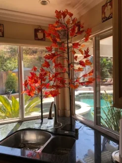 Balsam Hill Outdoor LED Lit Autumn Maple Trees Sale