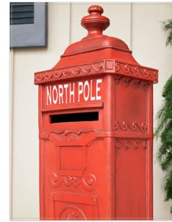 Balsam Hill Outdoor Letters To Santa Mailbox Sale